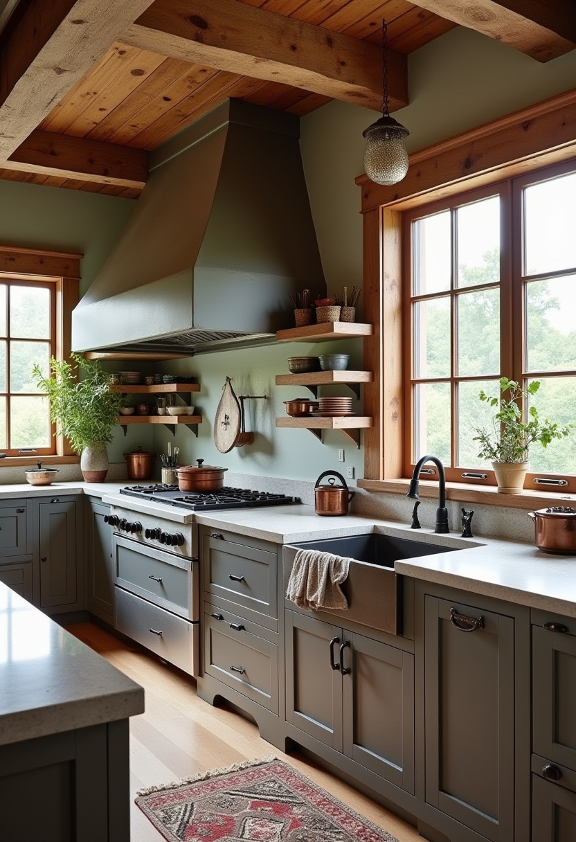 rustic kitchen 1