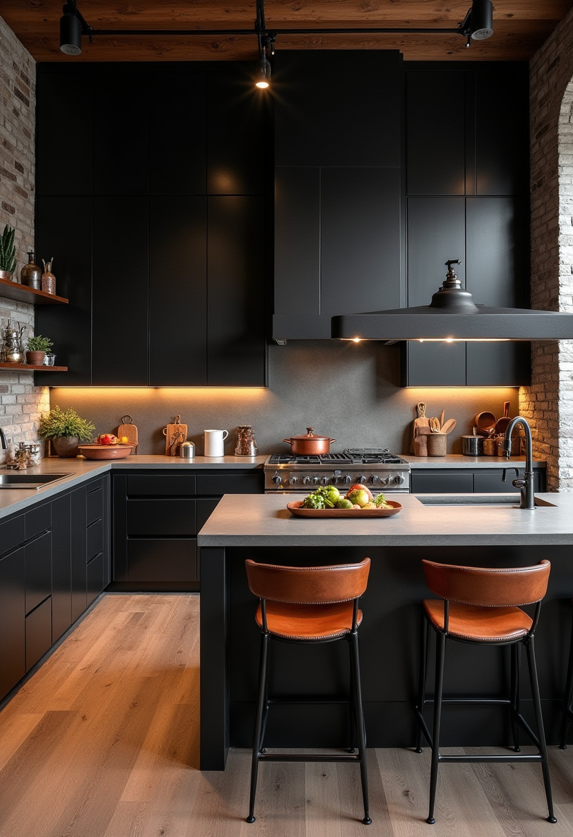 Rustic Kitchen Cabinets