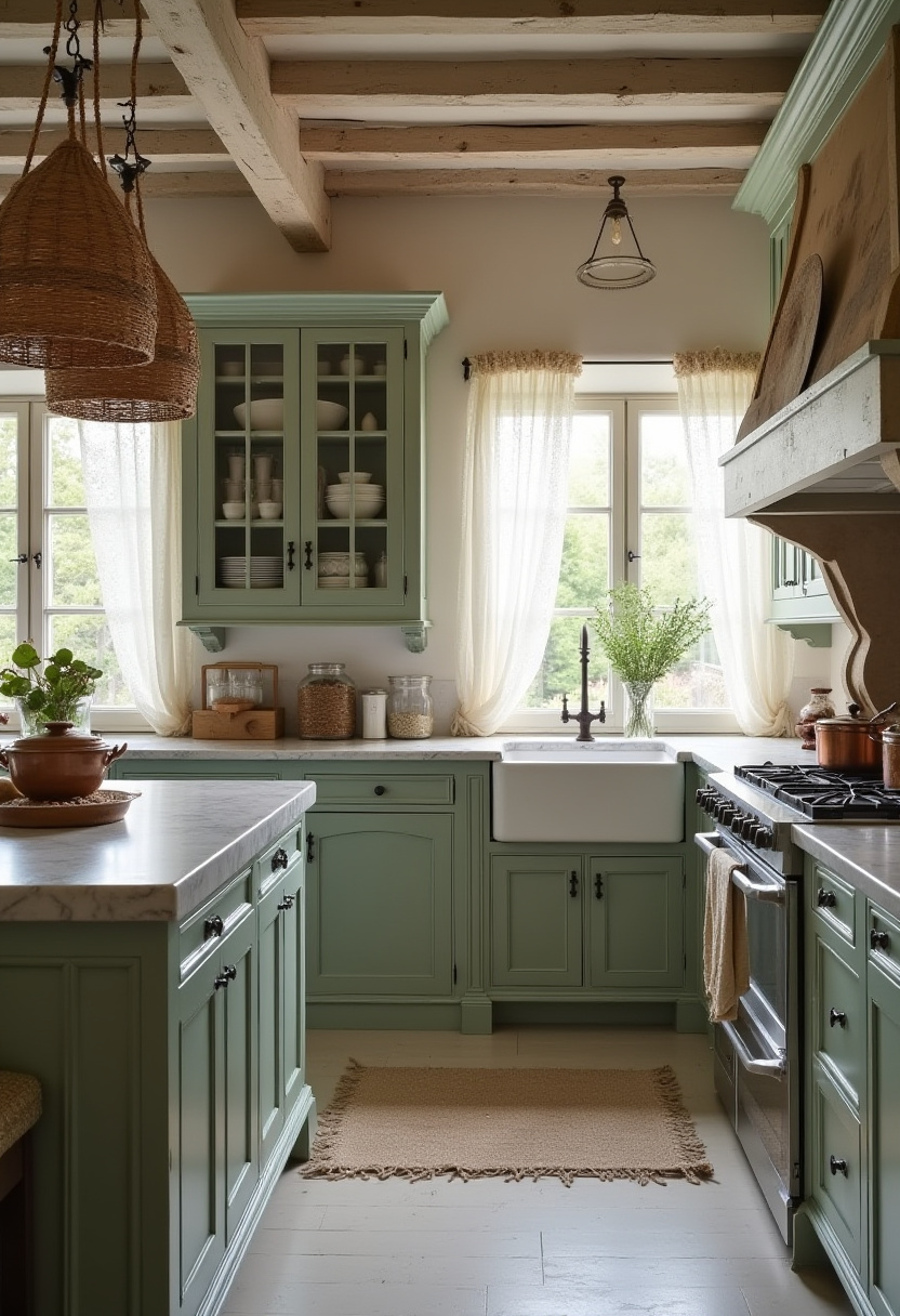 Black Rustic Kitchen