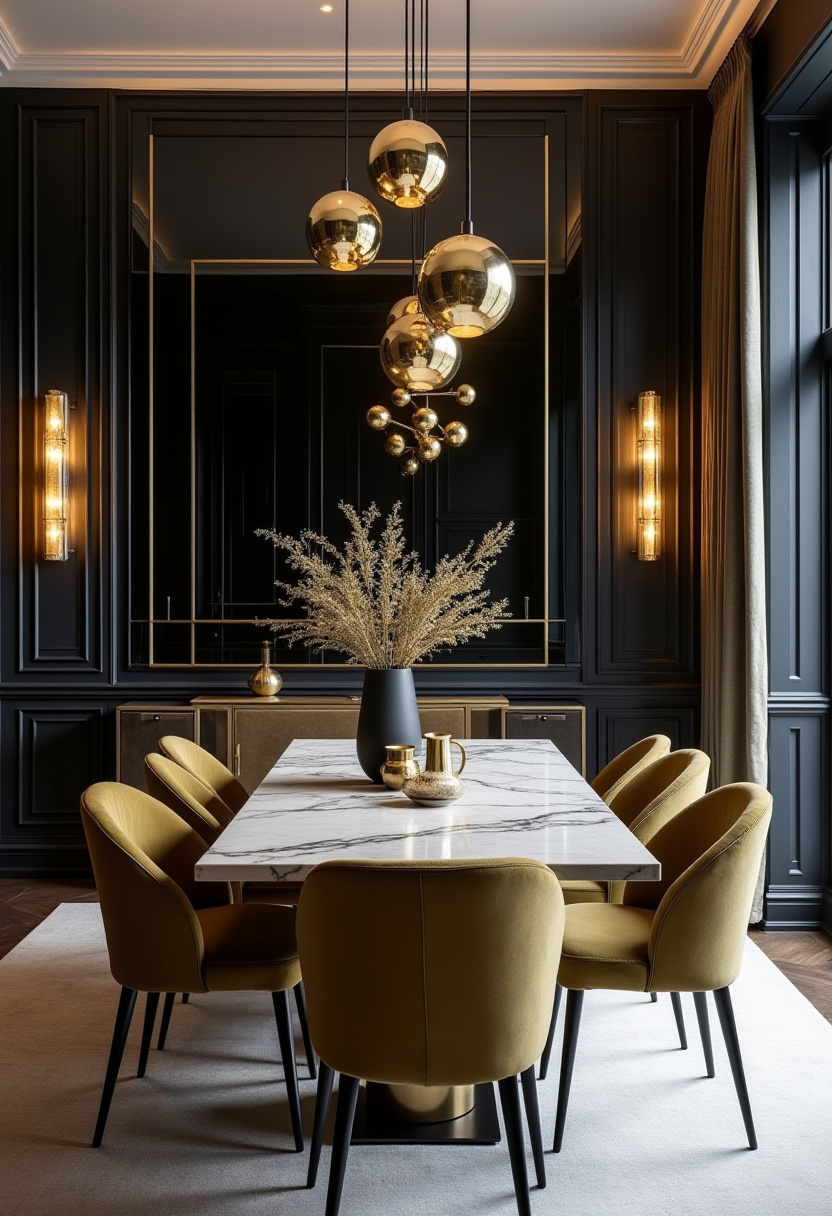 51+ Modern Scandinavian Dining Room