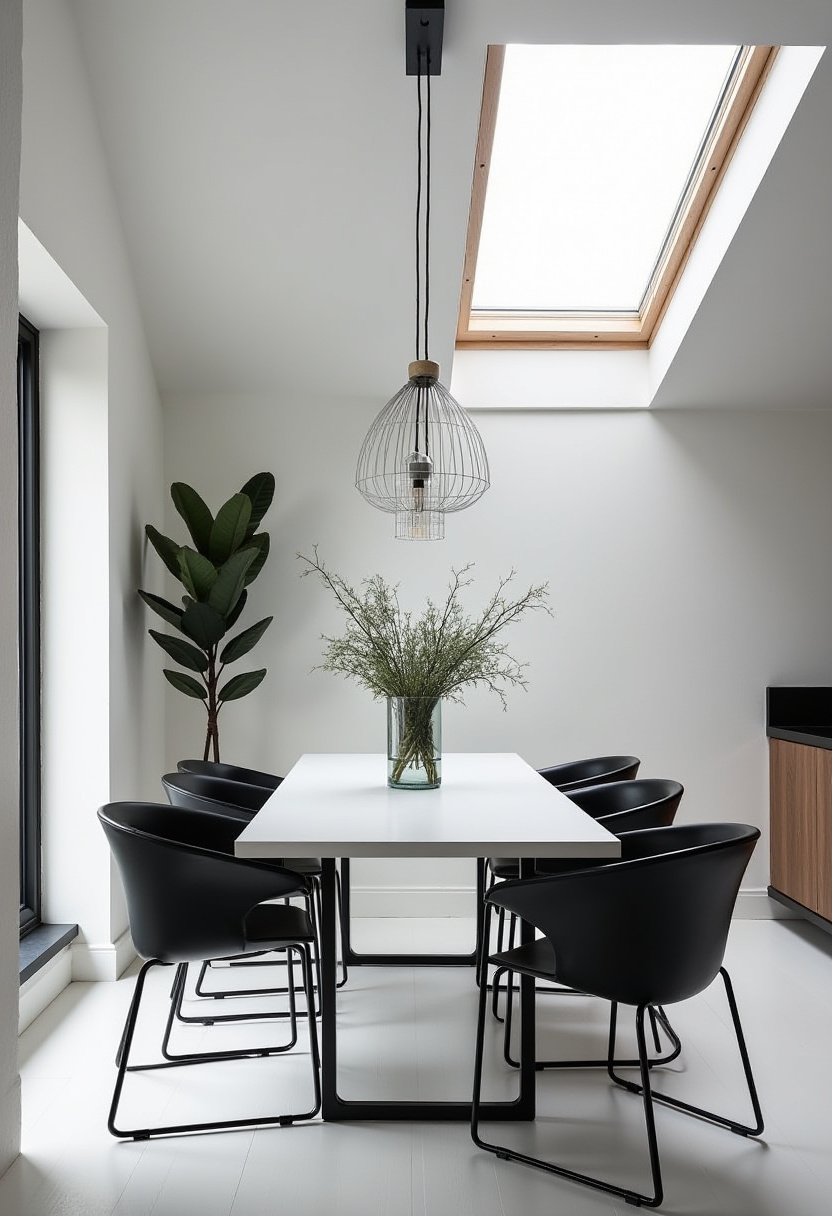 Scandinavian Dining Room Round Table