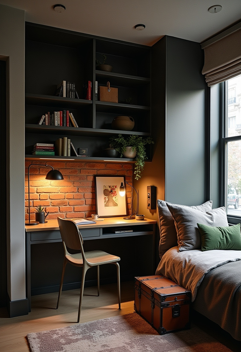 31+ Small Bedroom Storage Ideas With Study Space 