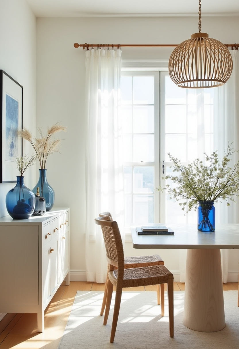 Small Dining Room Design Space Saving