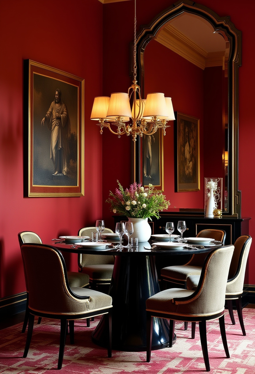 Small Dining Room Ideas Round Table 
