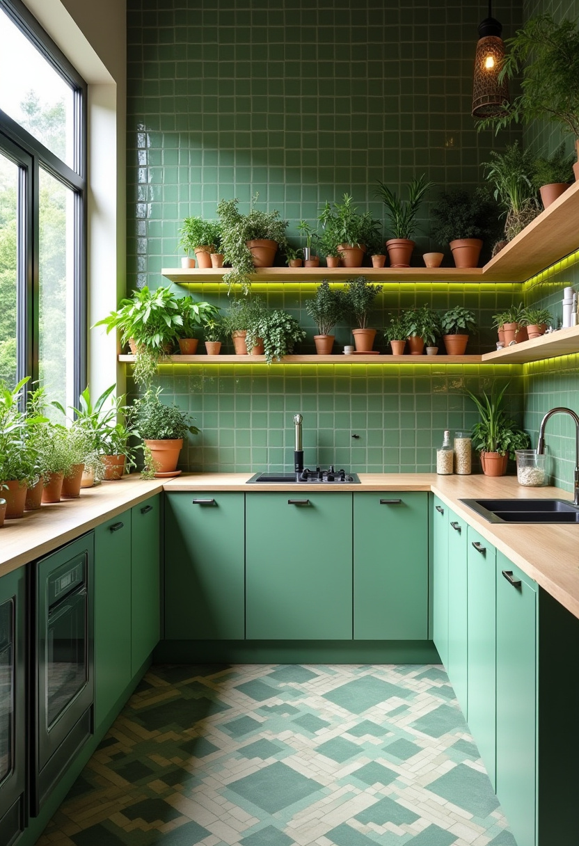 Small Kitchen Ideas U-Shaped