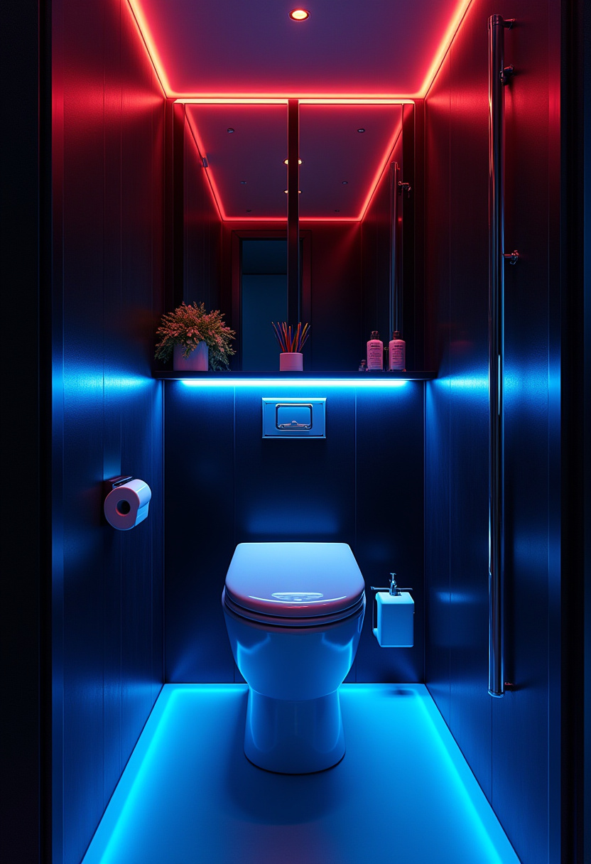 small toilet room ideas Lighting