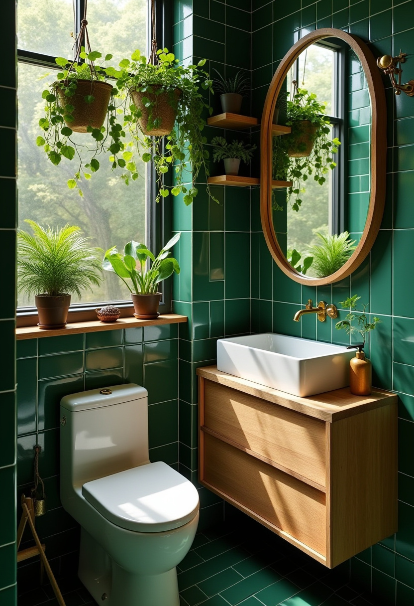 31+ Small Toilet Room Ideas Green