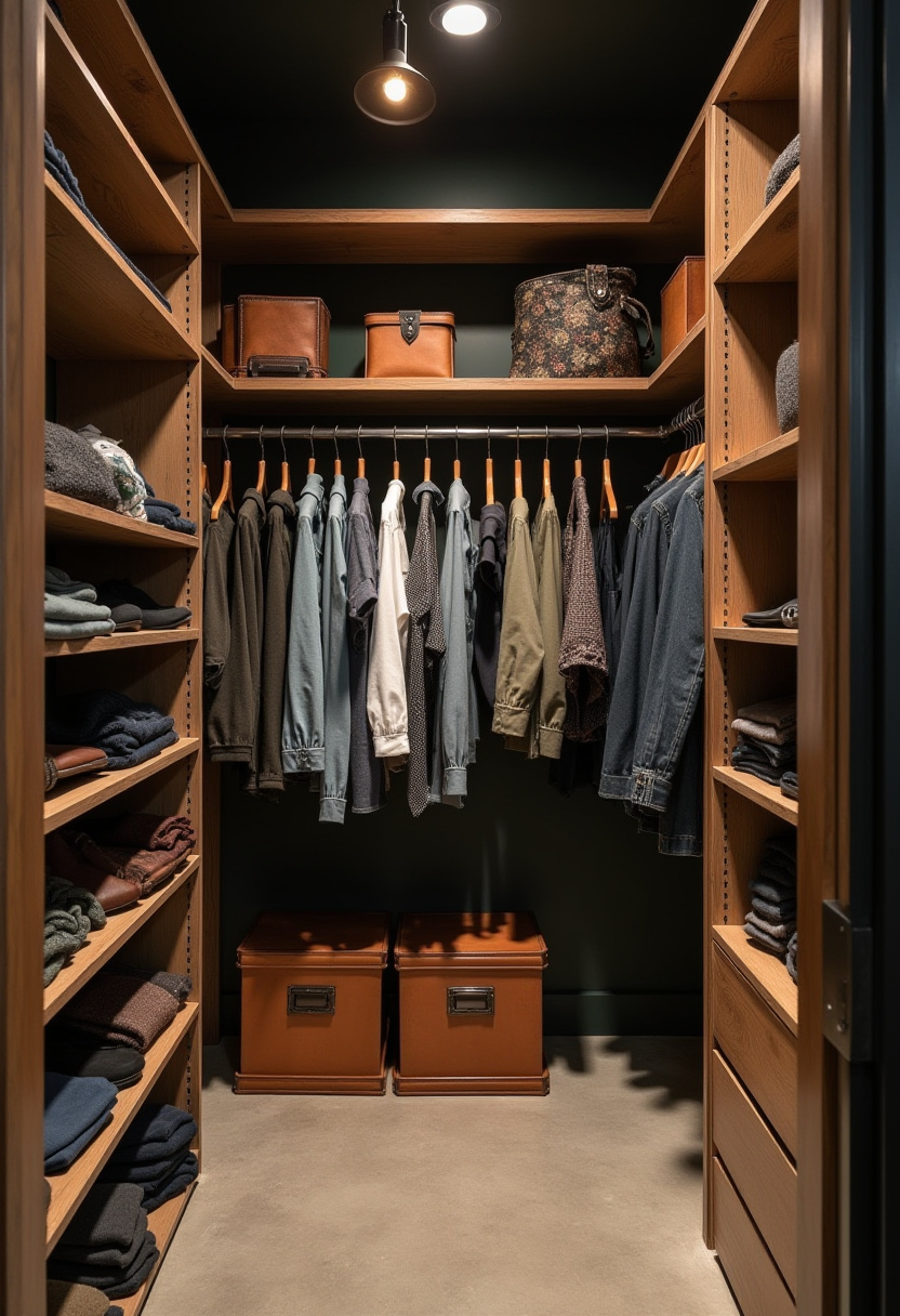 Small Walk in Closet Ideas Narrow