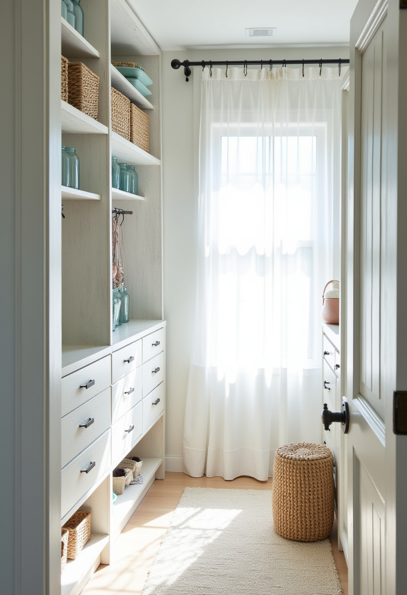 Small Walk in Closet Ideas With Window