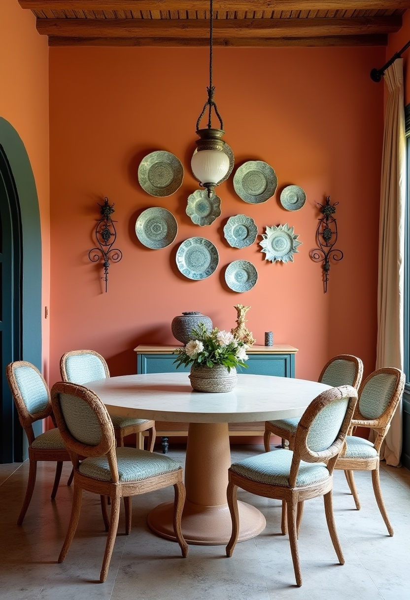 41+ Small wall decor ideas with Round Table