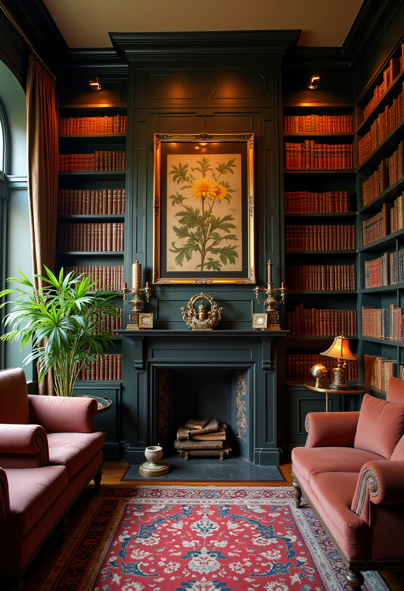 42+ Small wall decor ideas with Apartment Libraries