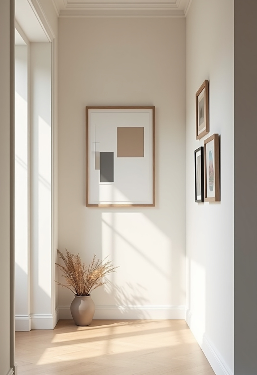 57+ Small wall decor ideas hallway