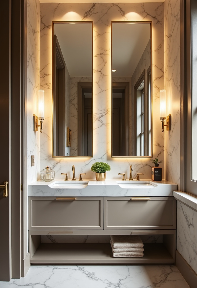 Mirror wall decoration ideas