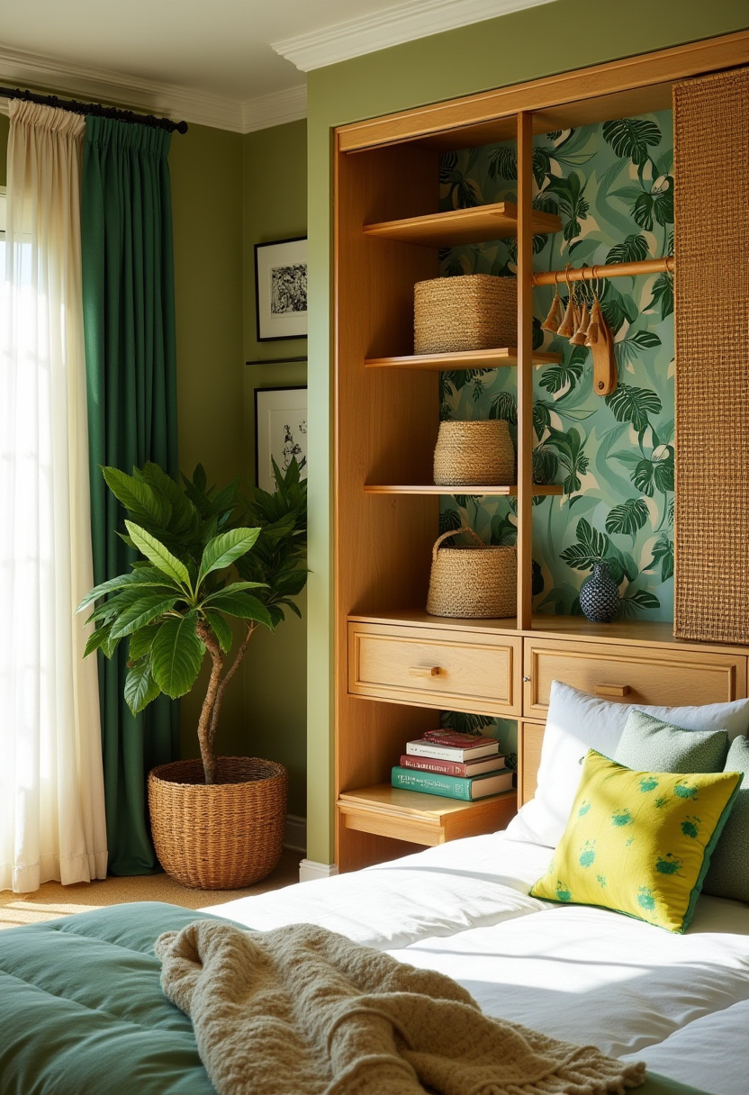 Wardrobe for Small Bedroom Space Saving