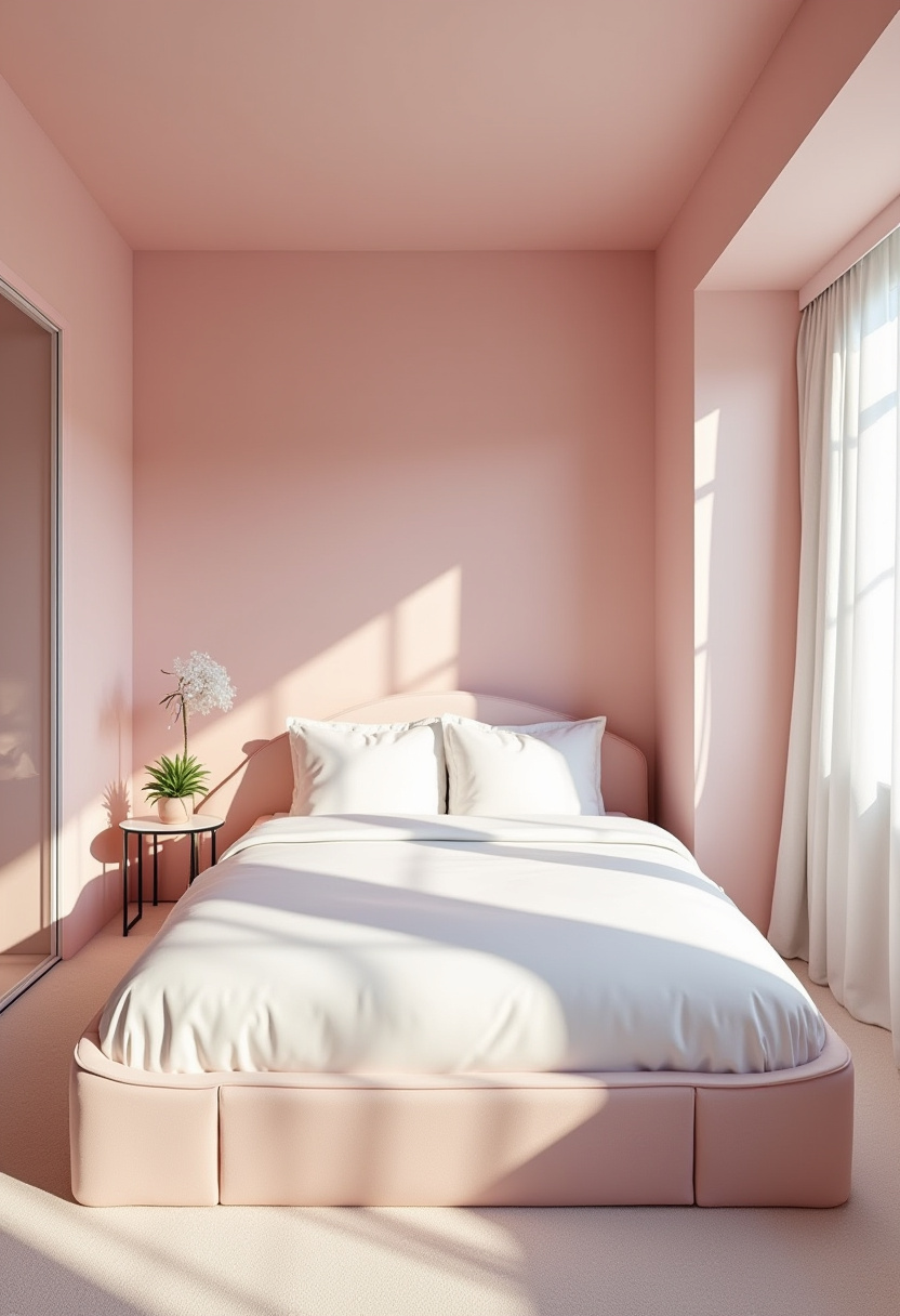 39+ Tiny Guest Bedroom Ideas Pink