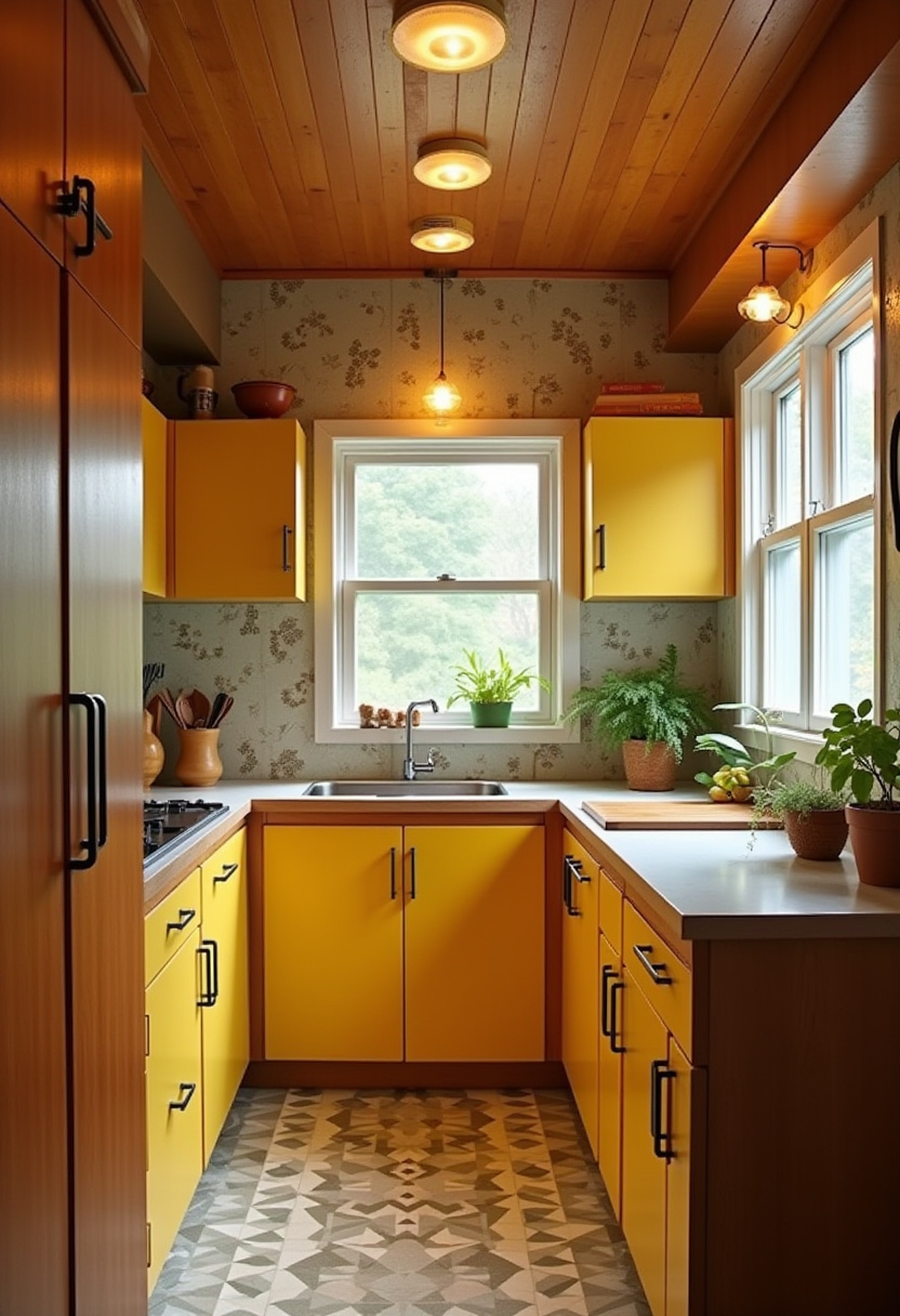 Tiny Cottage Kitchen Layout