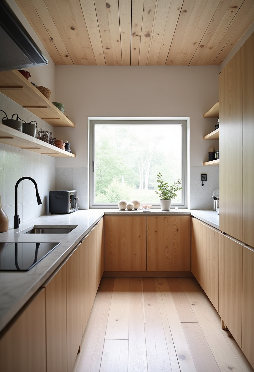 Tiny Cottage Kitchen Cabin