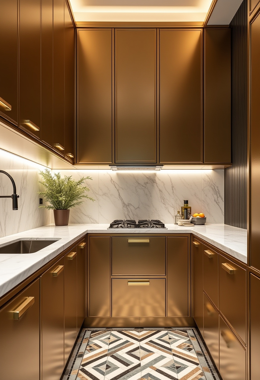 Tiny Kitchen Ideas Layout One Wall