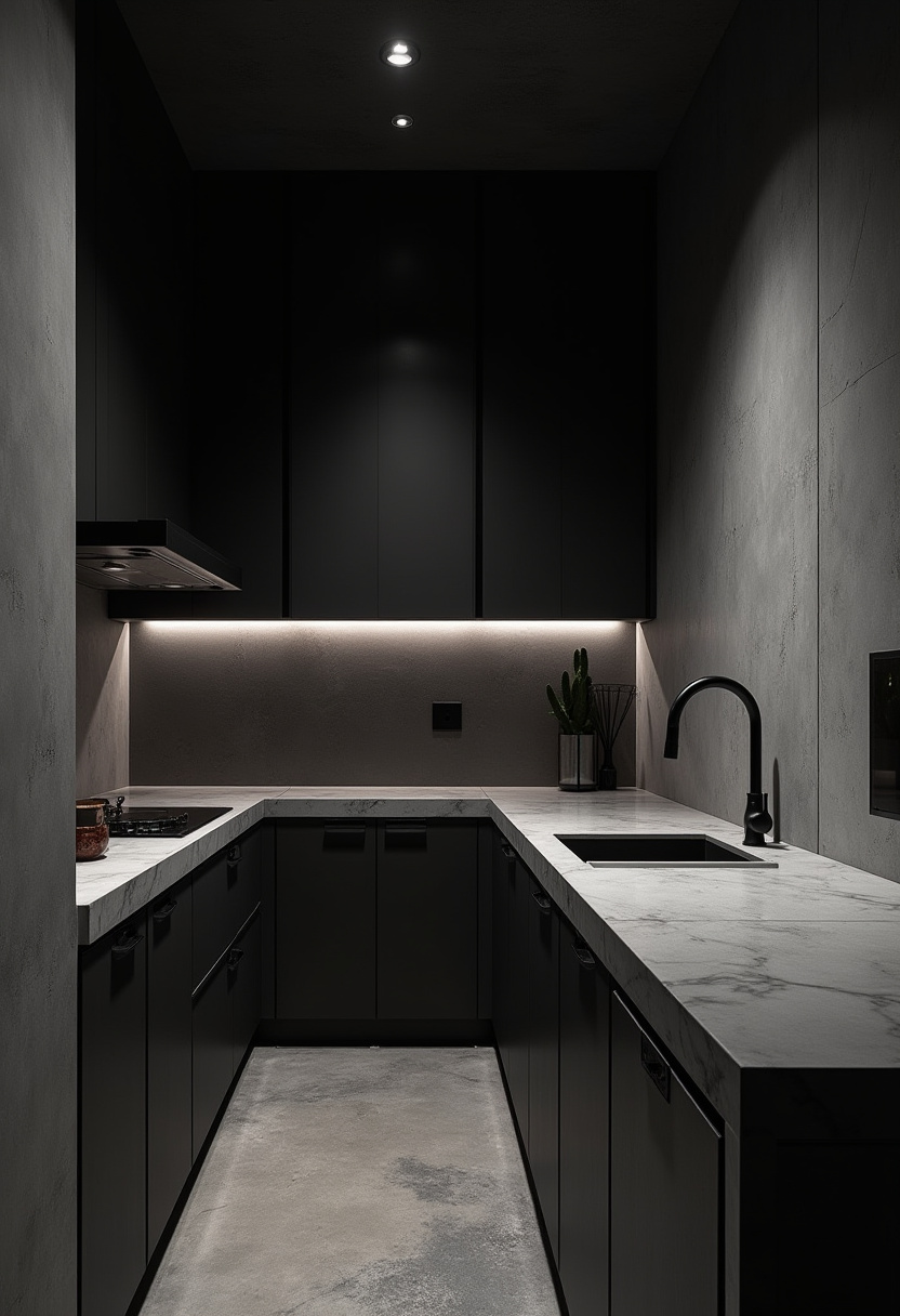 42+ Tiny Black Kitchen Ideas