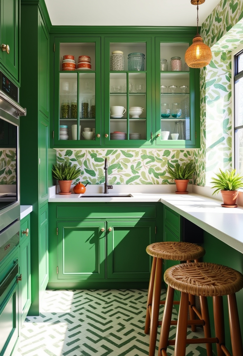 43+ Small Green Kitchen Ideas