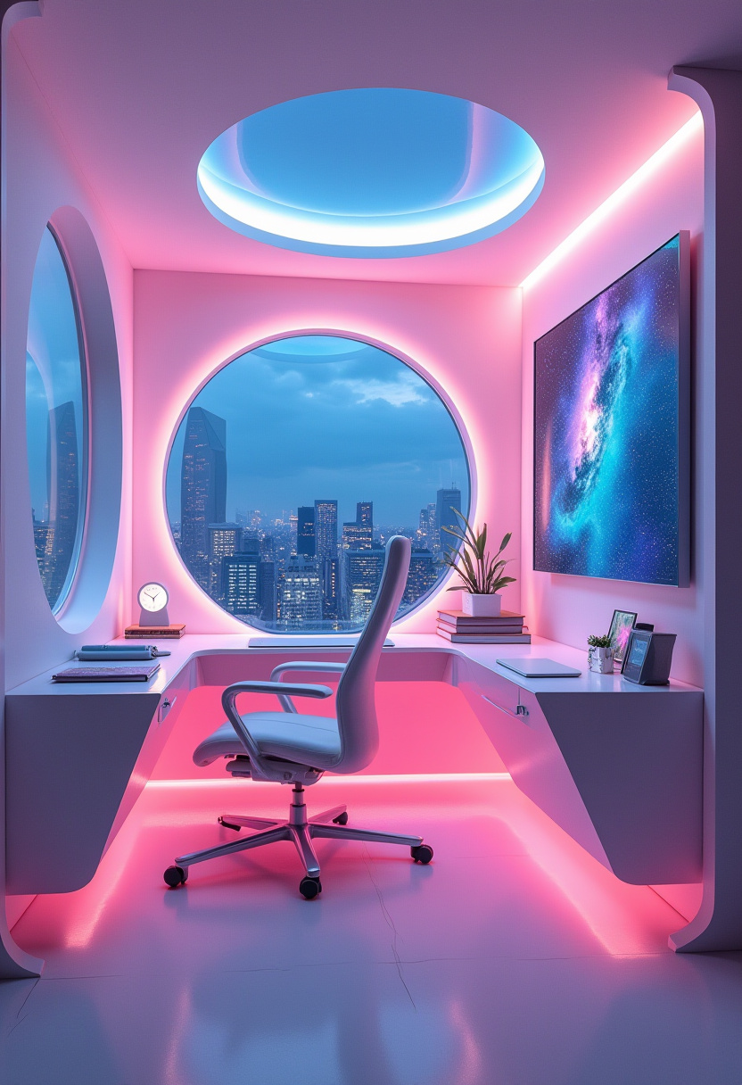 Tiny study room Lighting Ideas