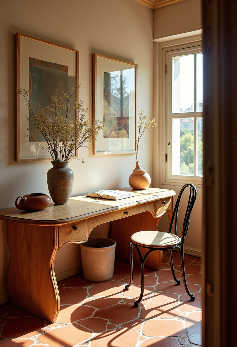 Study Area in Bedroom
