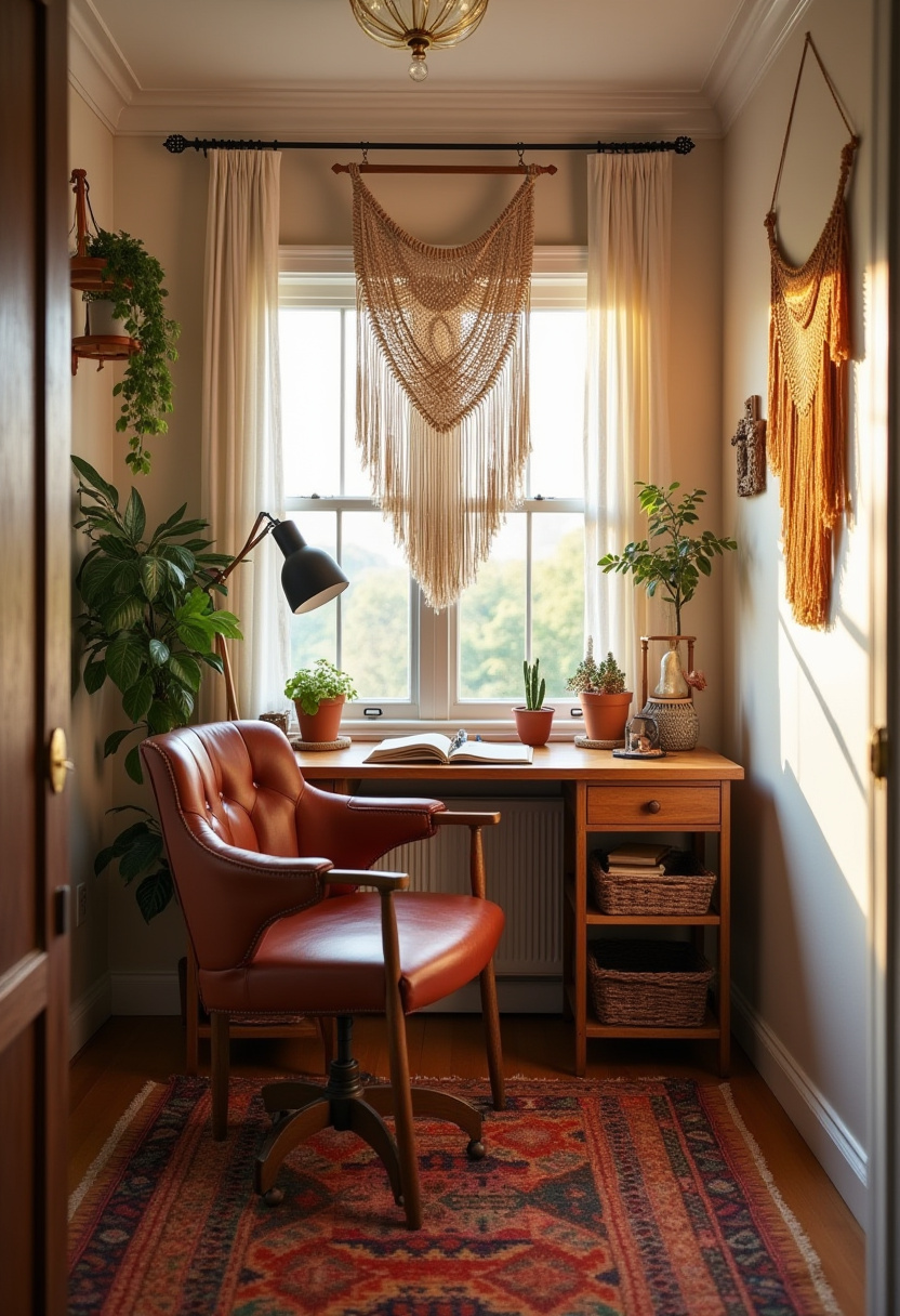 Tiny Study Room Design Cozy
