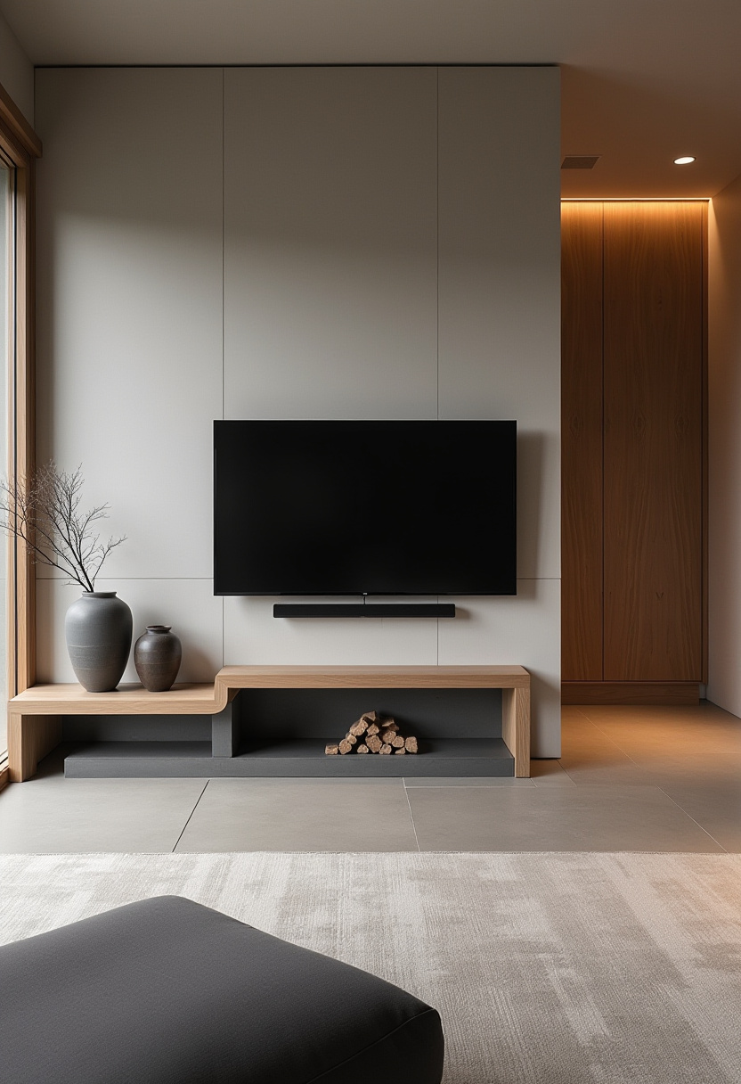 tv above fireplace ideas 19