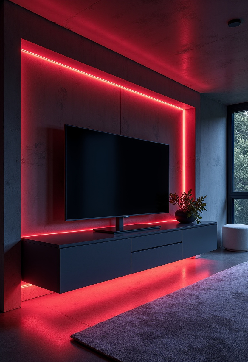 tv stand decor 13