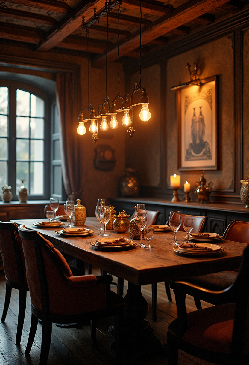 victorian dining room 19