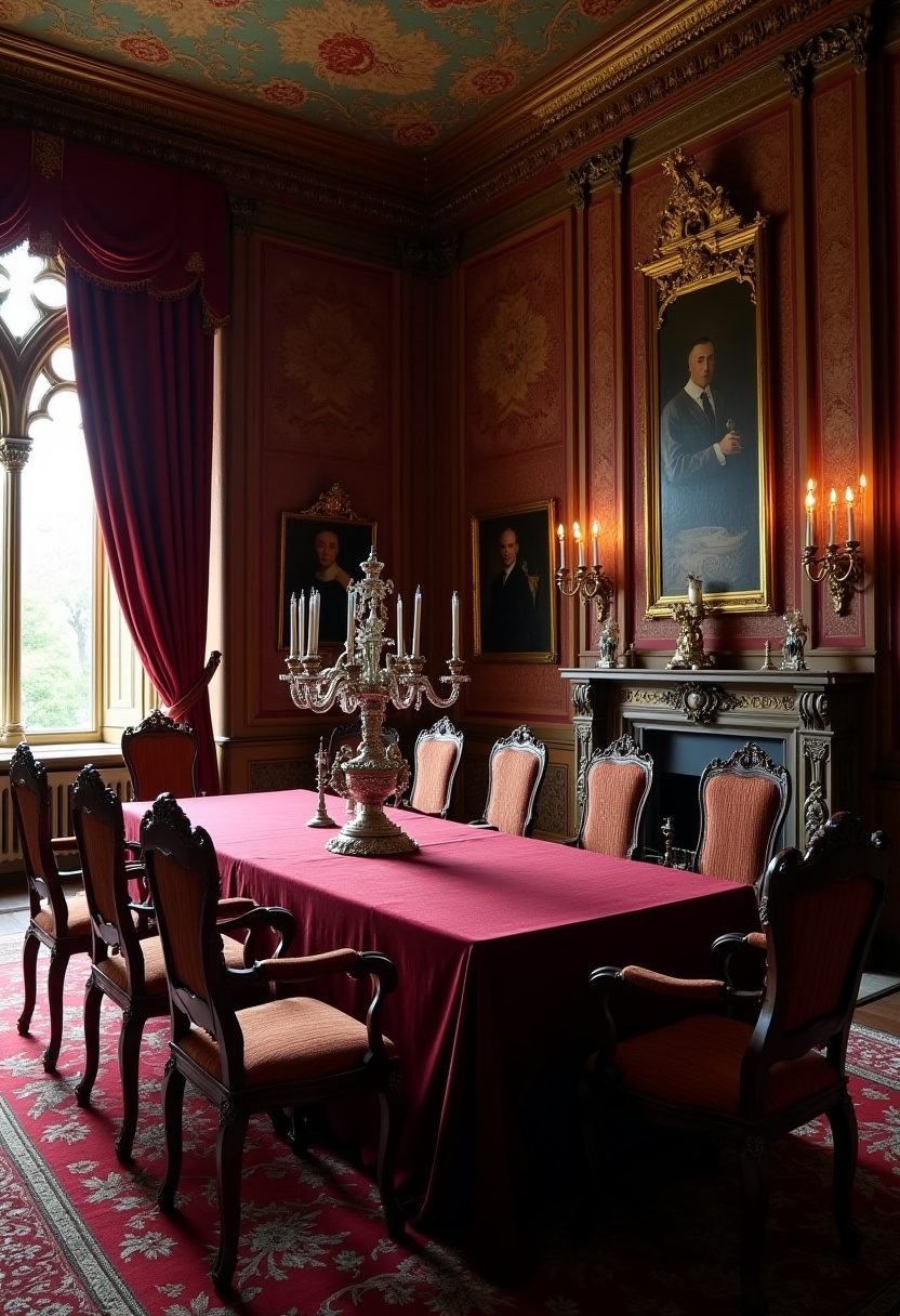 victorian dining room 2