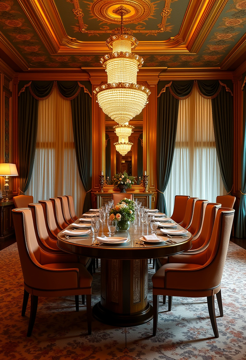 victorian dining room 24