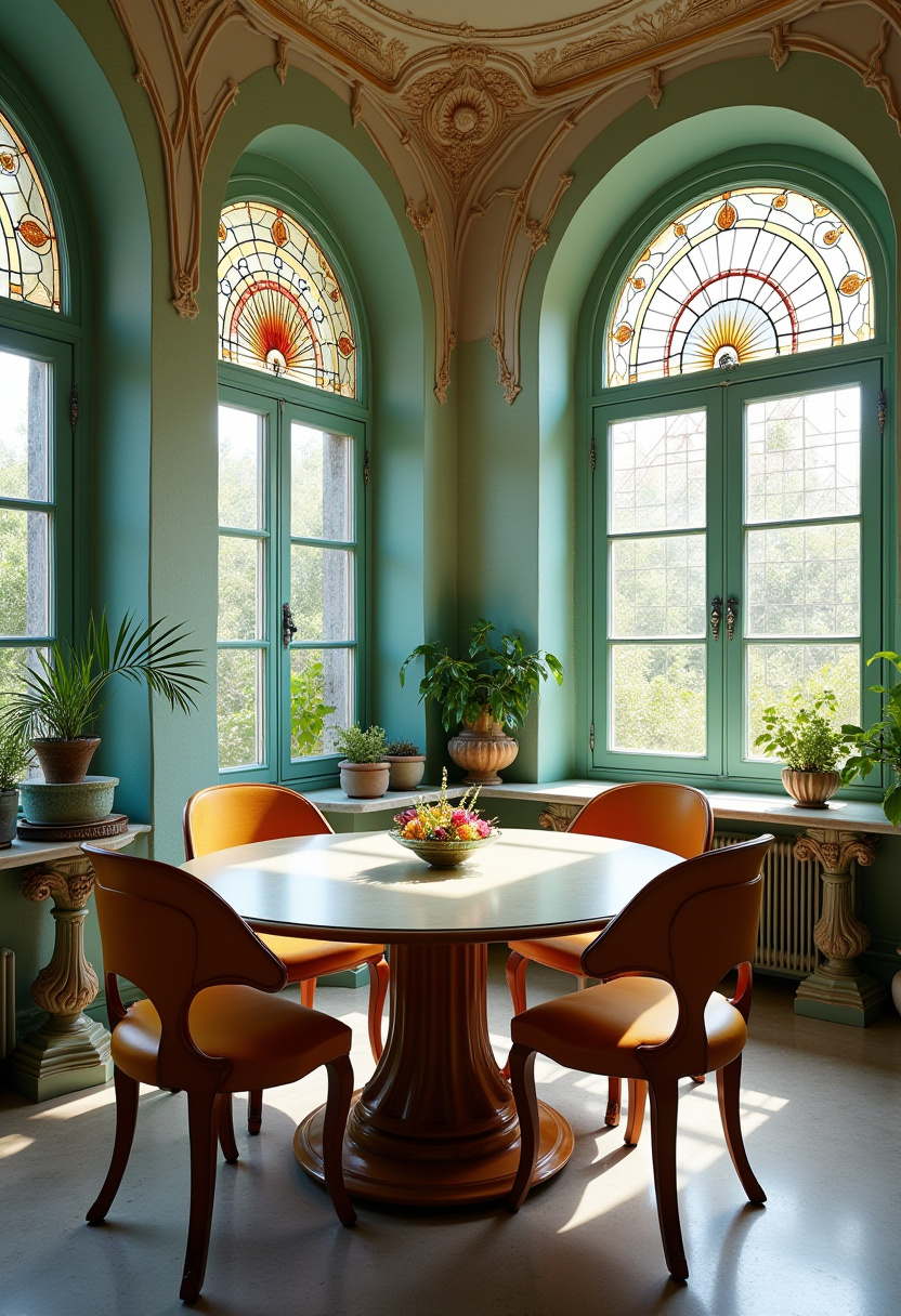 victorian dining room 4