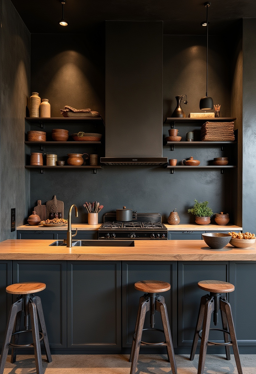 59+ Stunning Wabi Sabi Kitchen Design Ideas