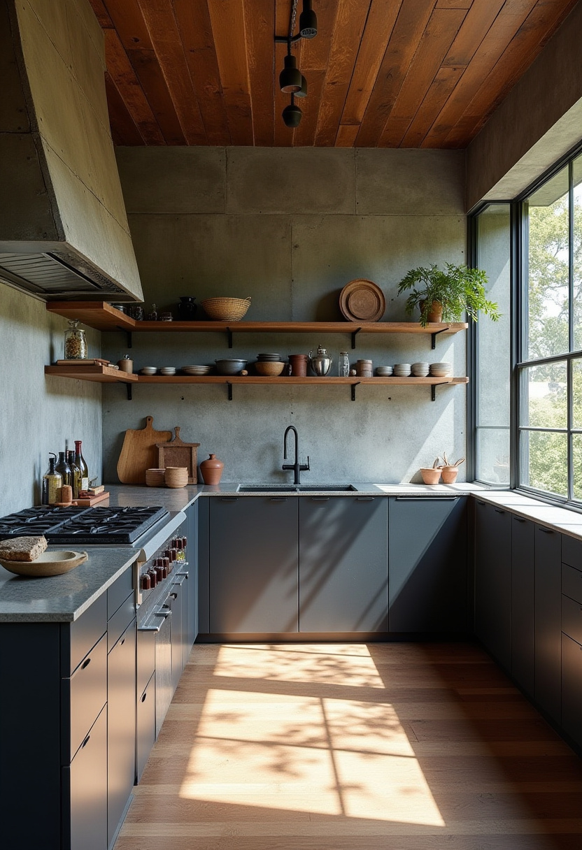 Wabi Sabi Kitchen Countertop