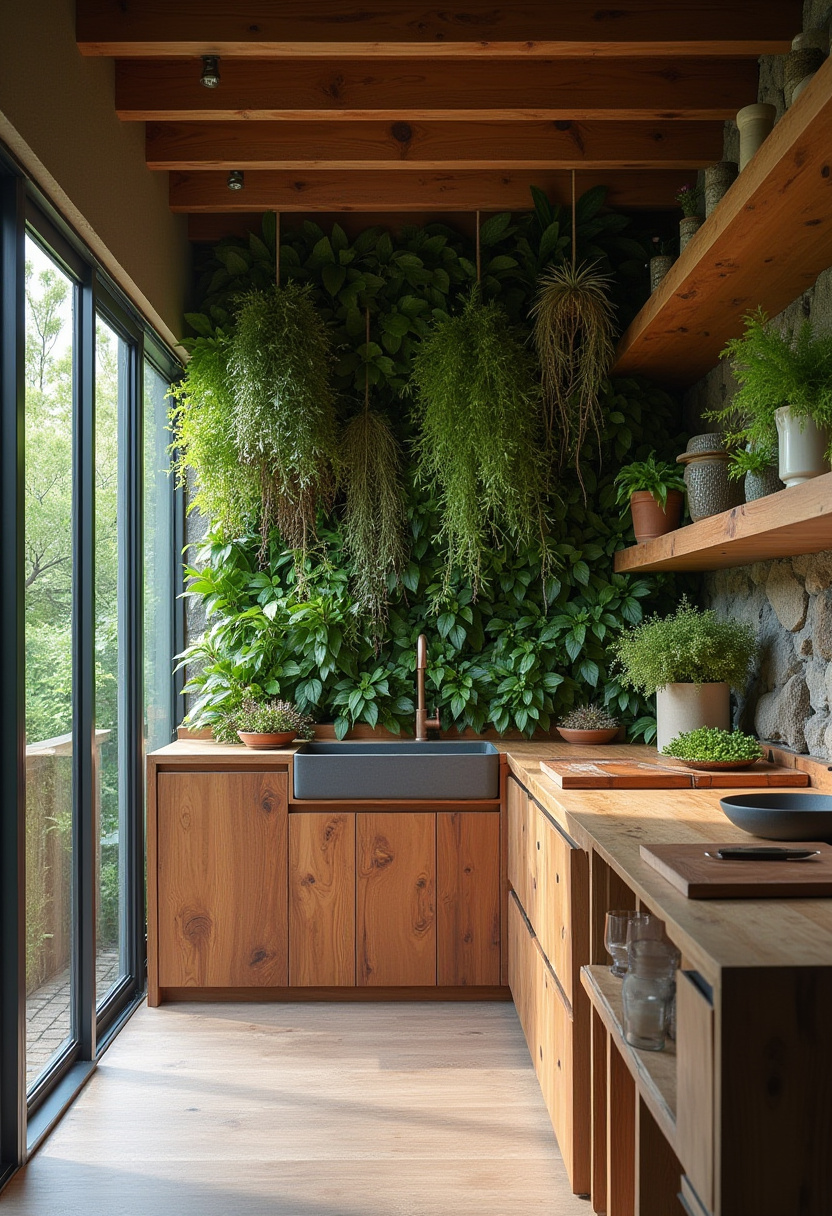 Wabi Sabi Kitchen Interior