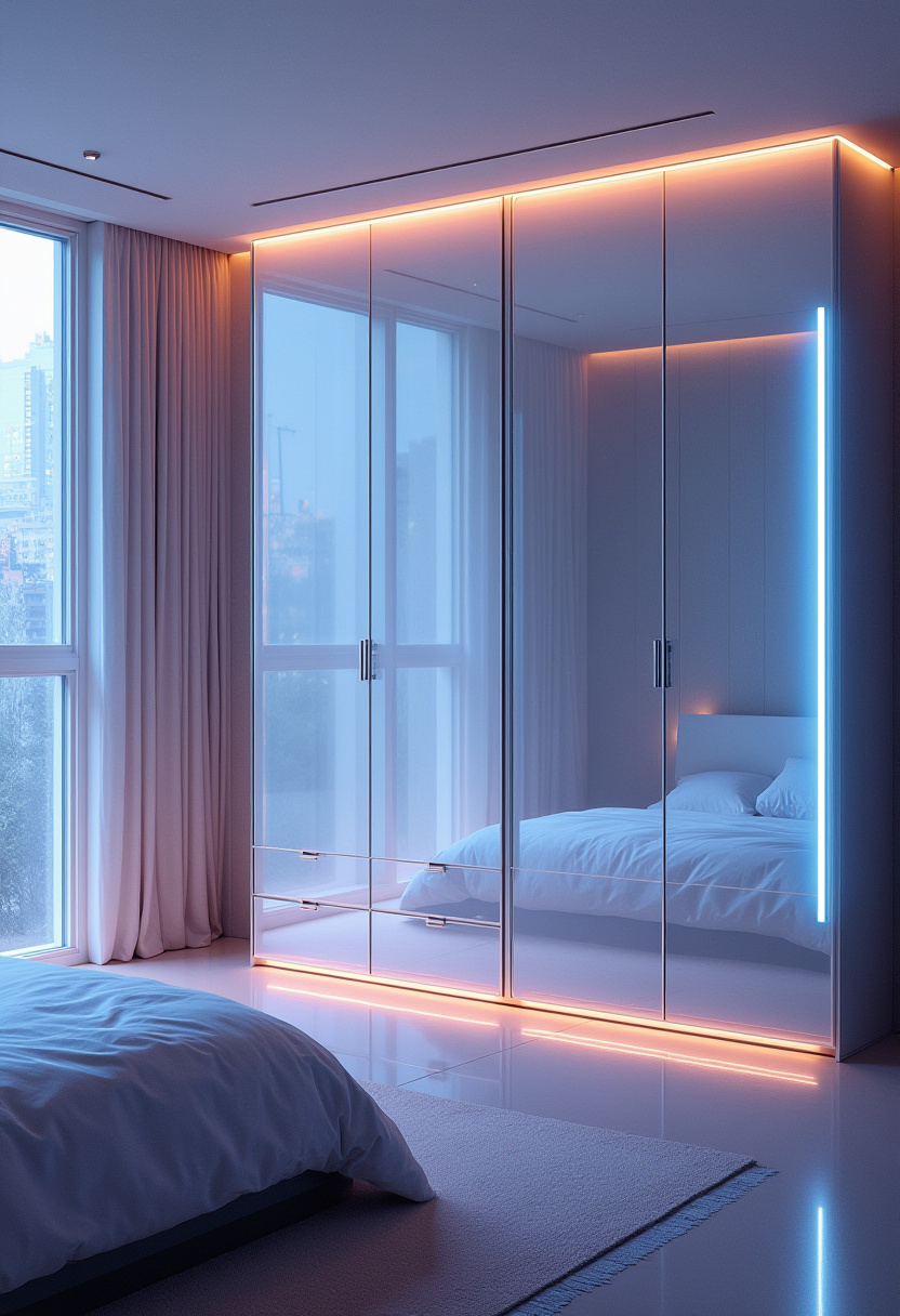 wardrobe color ideas bedroom 10