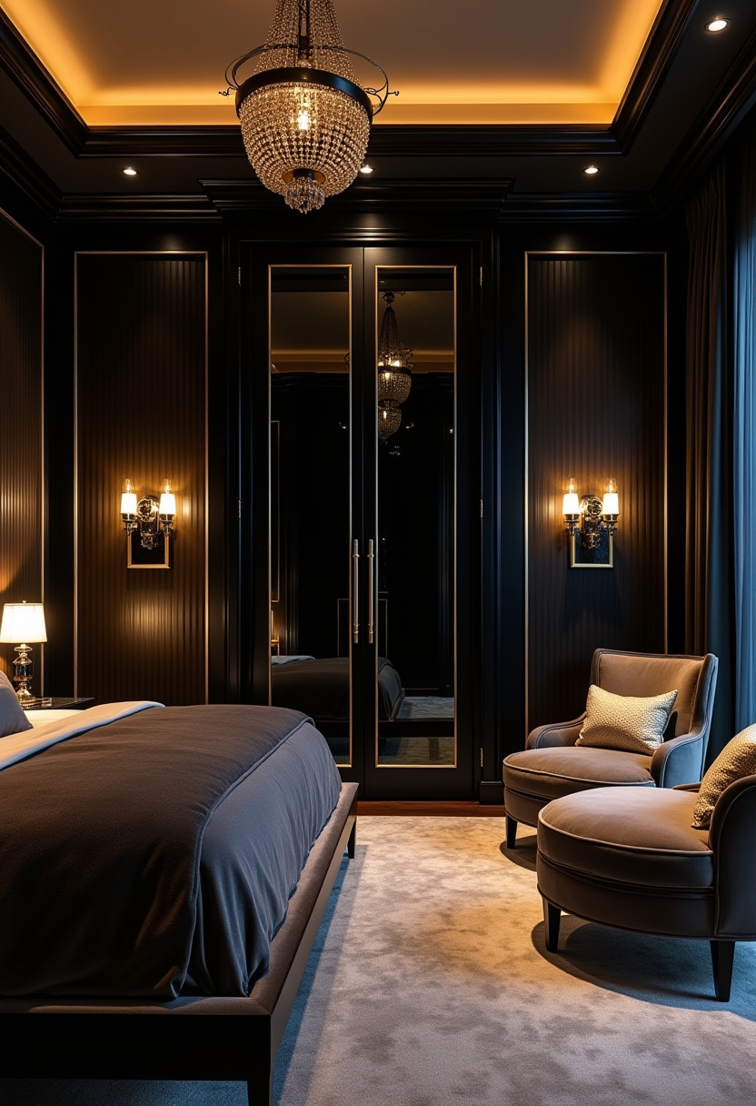 wardrobe color ideas bedroom 11