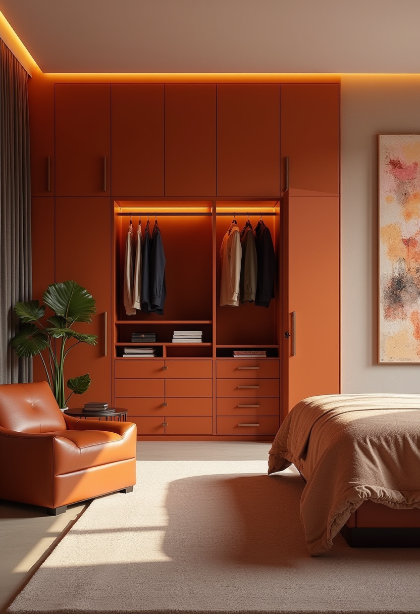 wardrobe color ideas bedroom 22