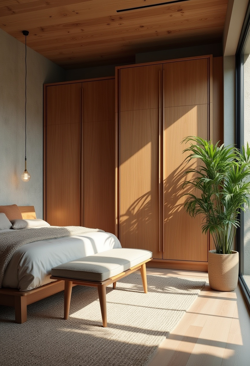 wardrobe color ideas bedroom 29
