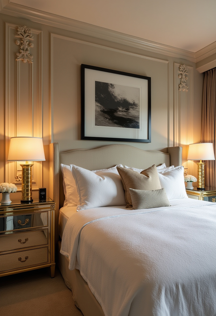 warm beige bedroom 13