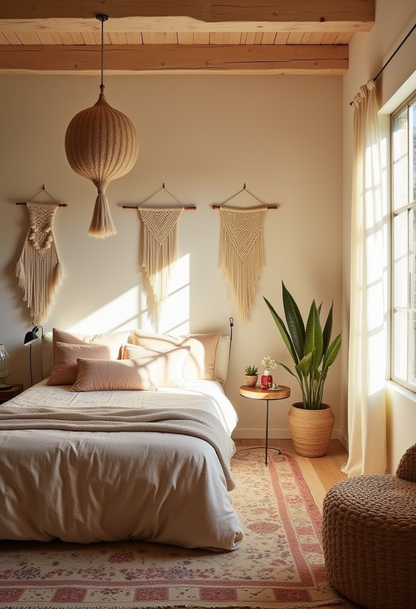 warm beige bedroom 25
