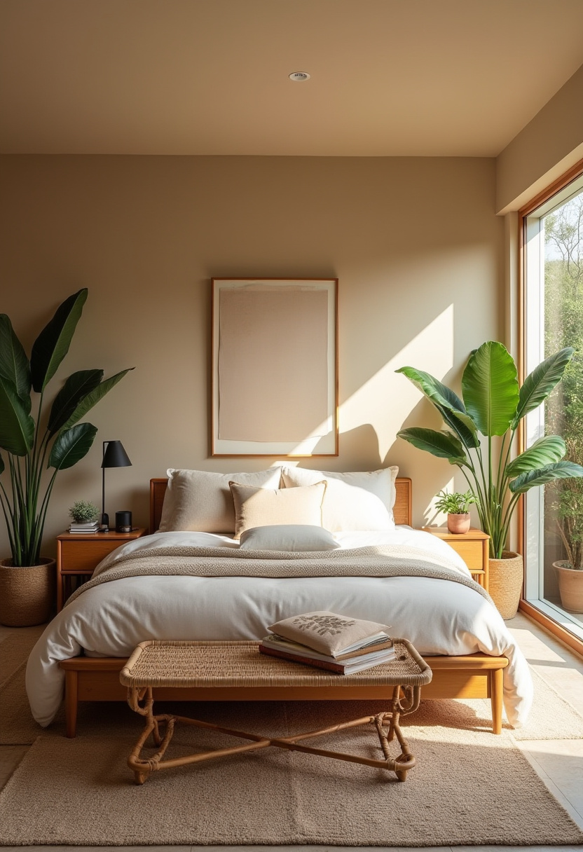 warm beige bedroom 30