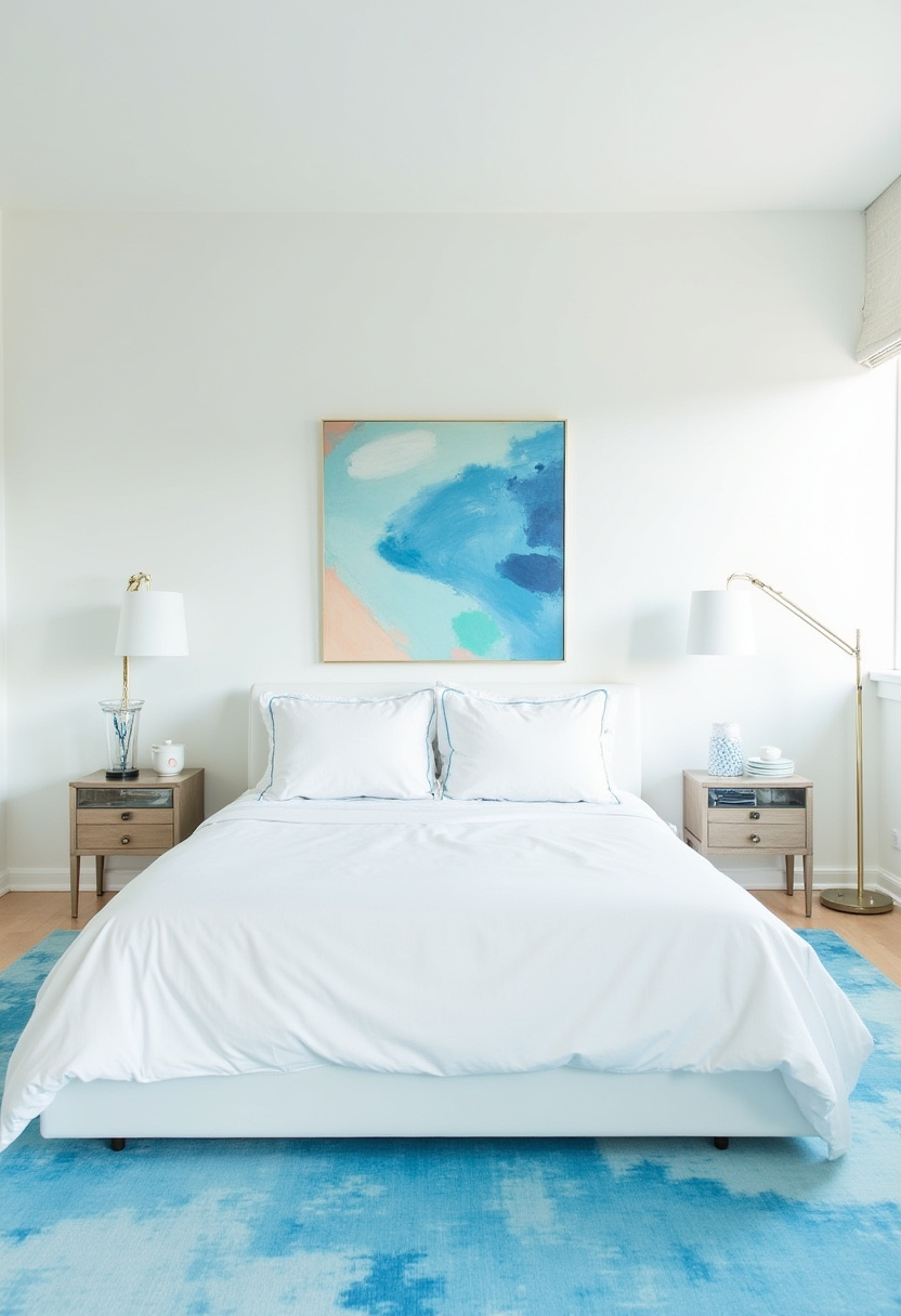 white and blue bedroom 3