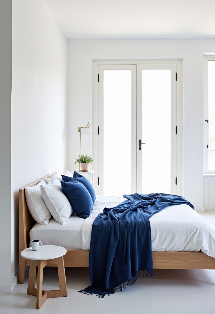 white and blue bedroom 4
