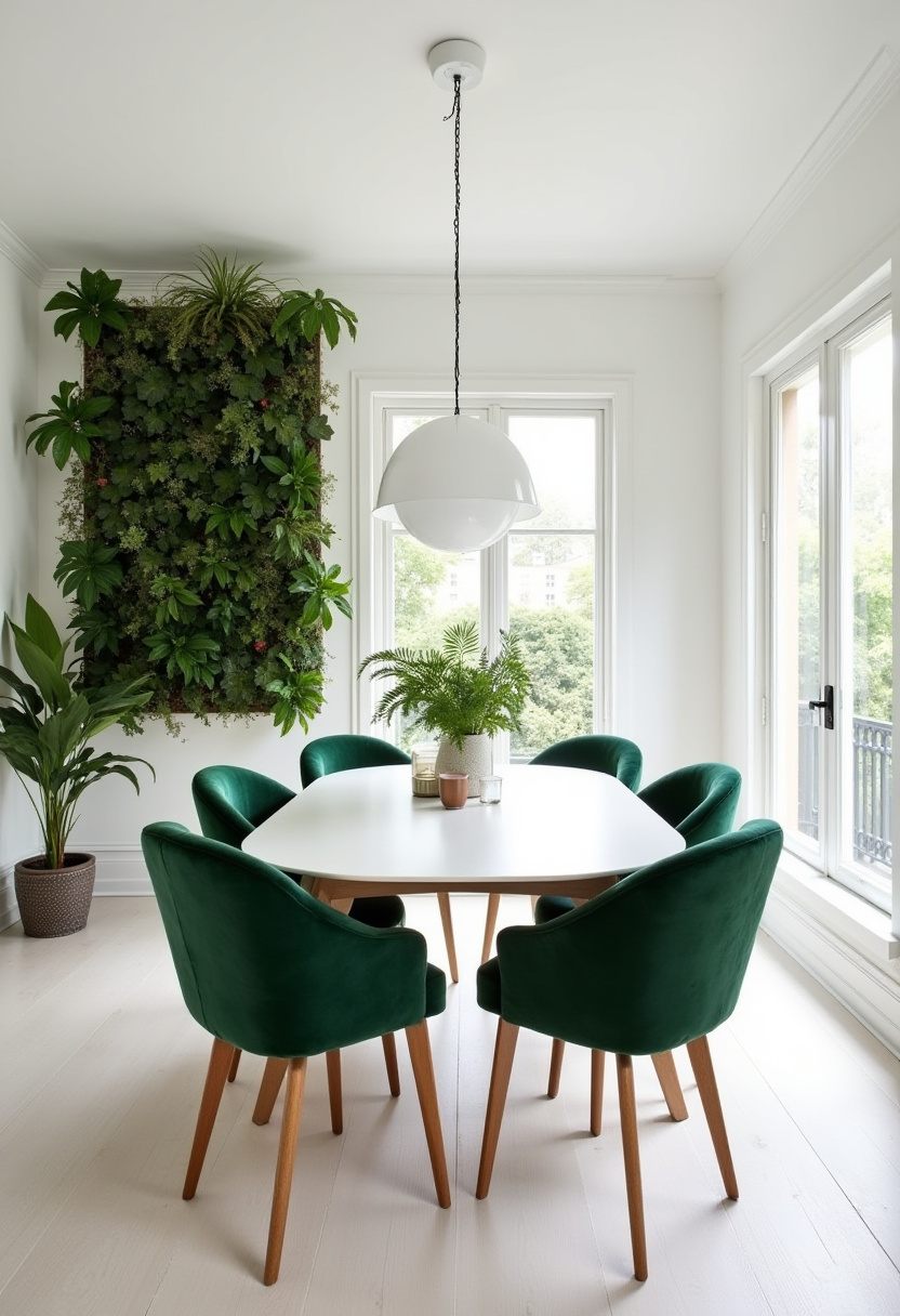 white dining room 17