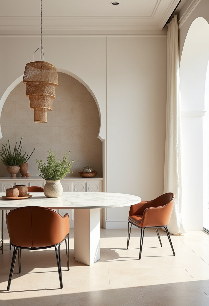 white dining room 21