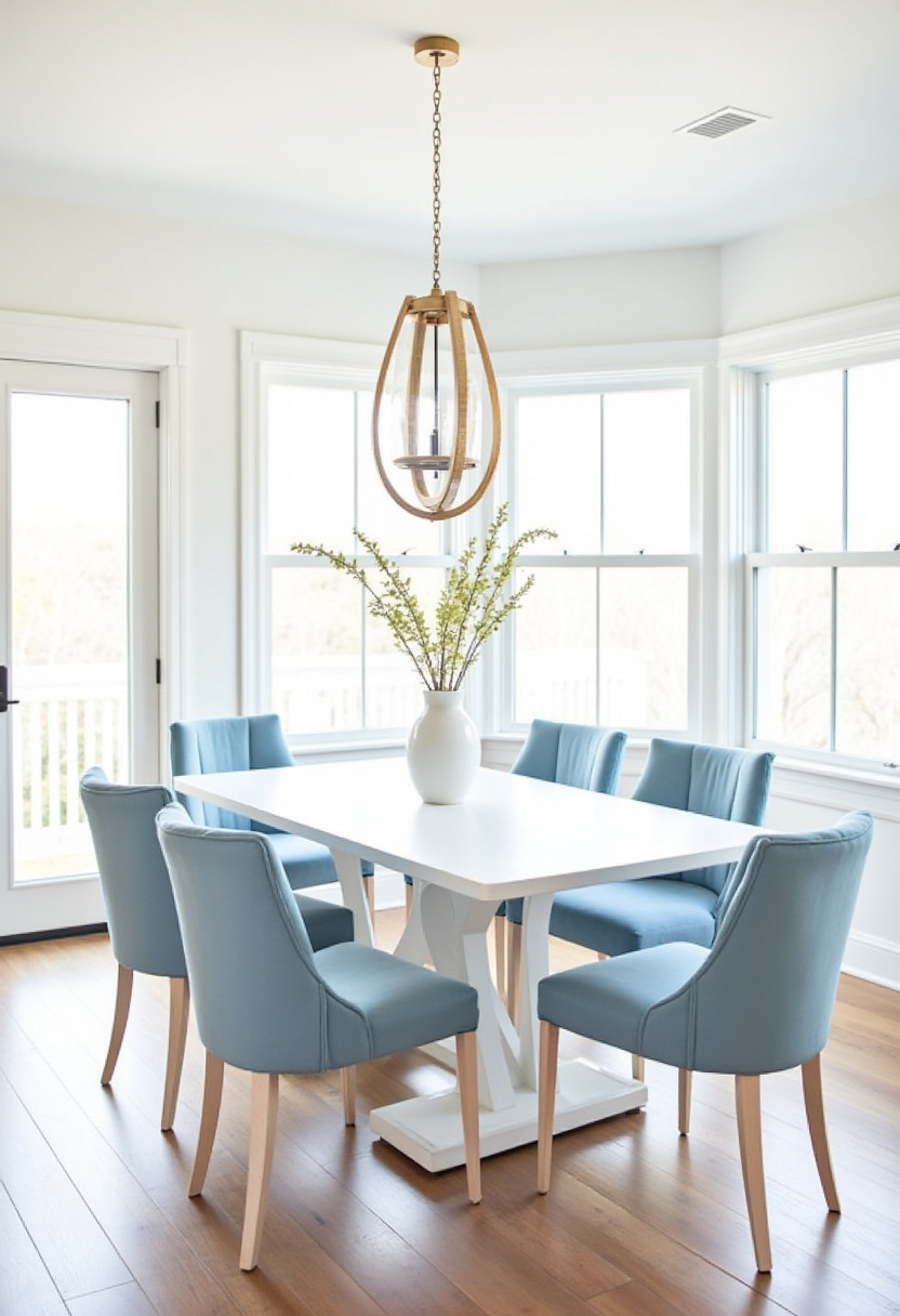 white dining room 25