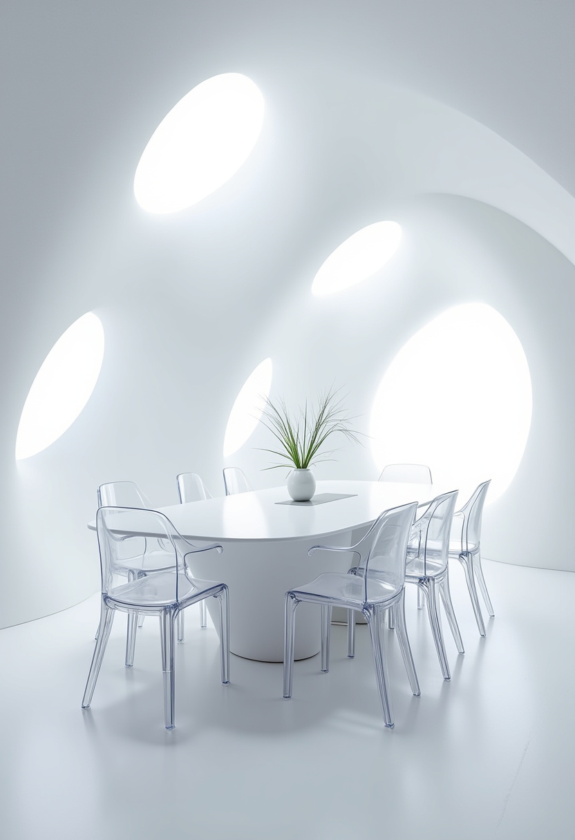 white dining room 29