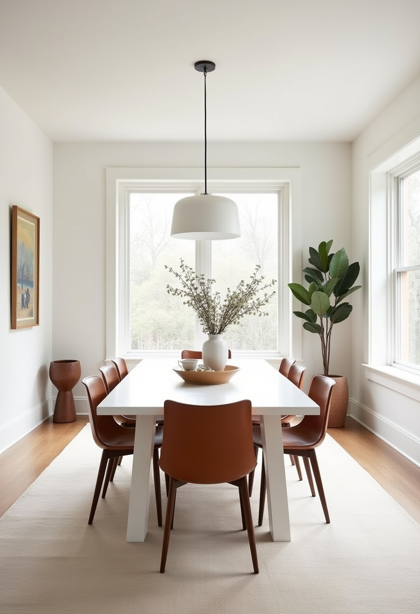 white dining room 30